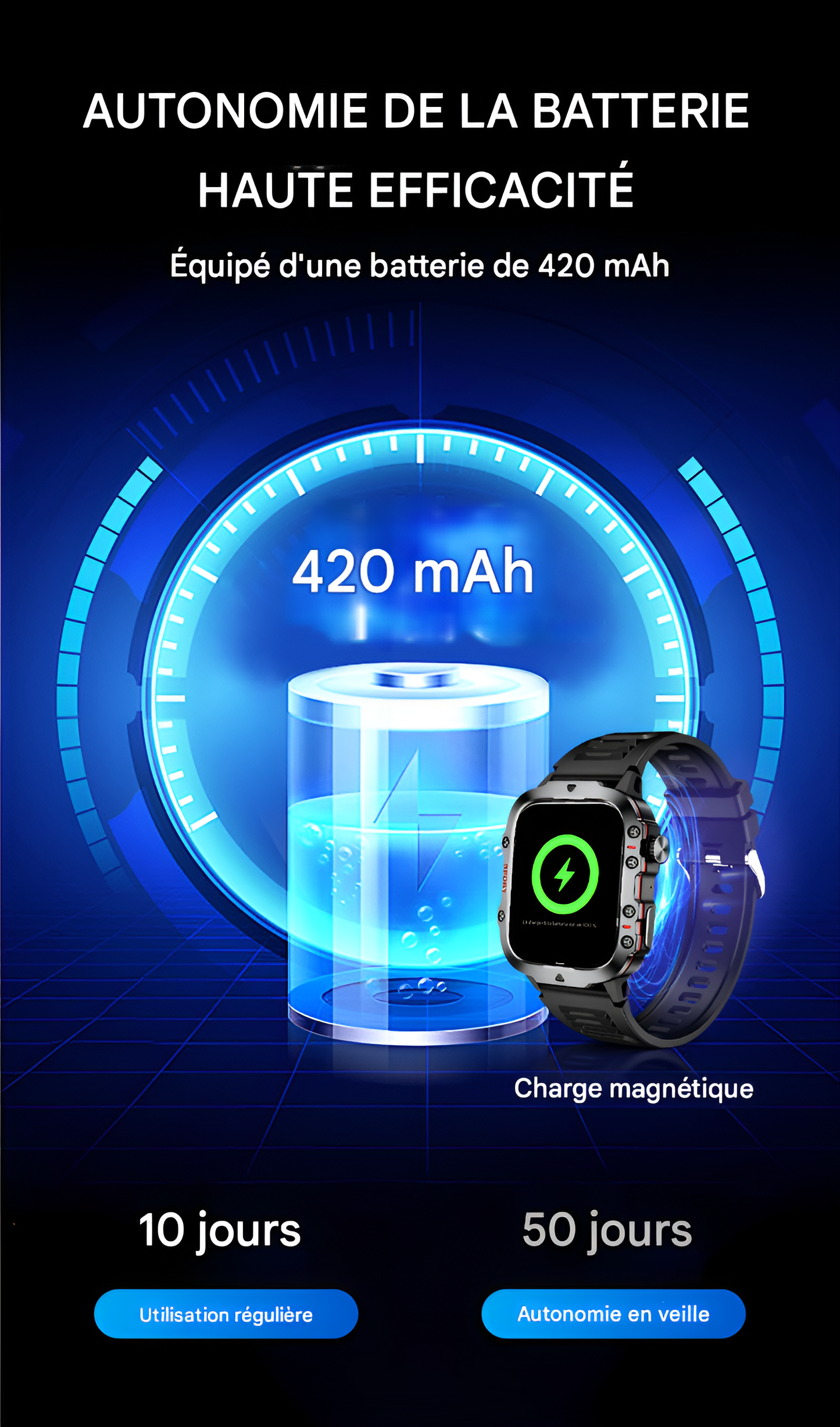 Montre Intelligente Ultime pour Aventure : Votre Compagnon Idéal pour le Sport et l'Extérieur
