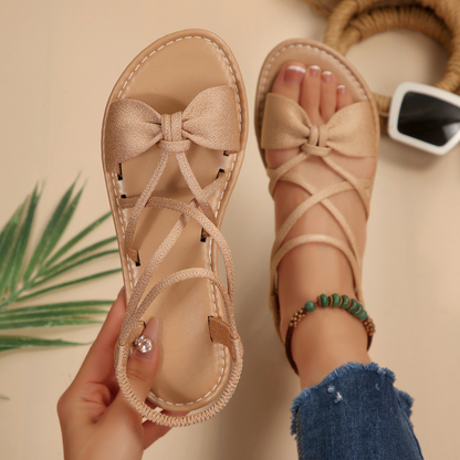 Sandales Riviera | Brides Croisées Légères — Confort Toute la Journée.
