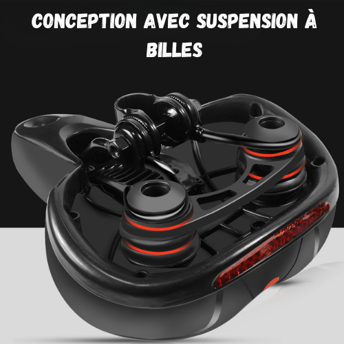 Selle CloudRide Pro™ — Pédalez sans douleur, enfin.