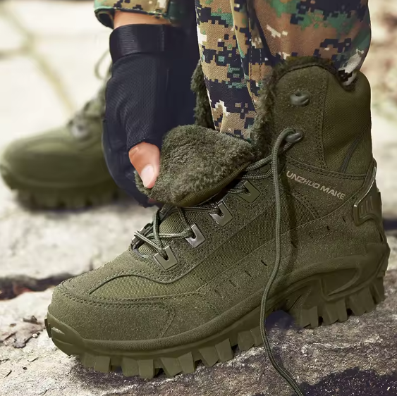 🥾 Bottes tactiques désert pour hommes – Stabilité, confort et style au quotidien