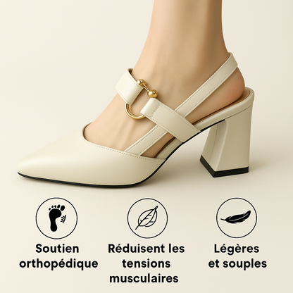 Élégancia™ – Chaussures à talons à confort orthopédique pour femme