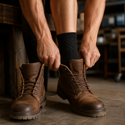 ALESSIO -chaussettes mi-hautes en bambou premium