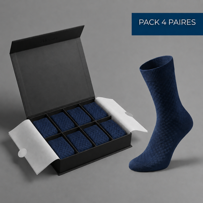 ALESSIO -chaussettes mi-hautes en bambou premium