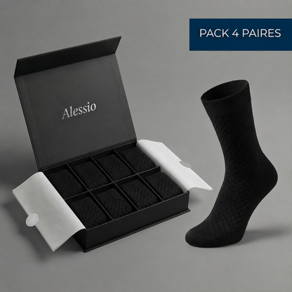 ALESSIO -chaussettes mi-hautes en bambou premium