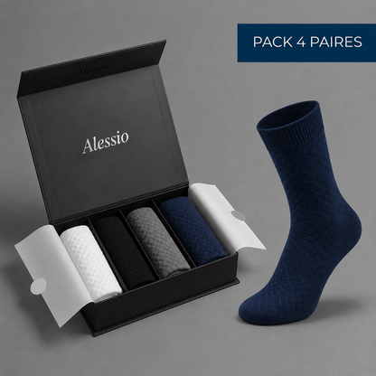 ALESSIO -chaussettes mi-hautes en bambou premium