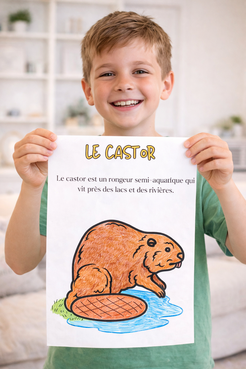 Livre de Coloriage: Apprendre en Coloriant la faune du Canada| Livre PDF Téléchargeable