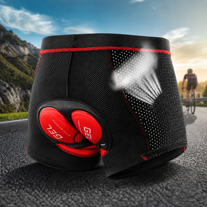 RouteFlex™ – Boxer de Cyclisme Gel 5D Ultra-Confort