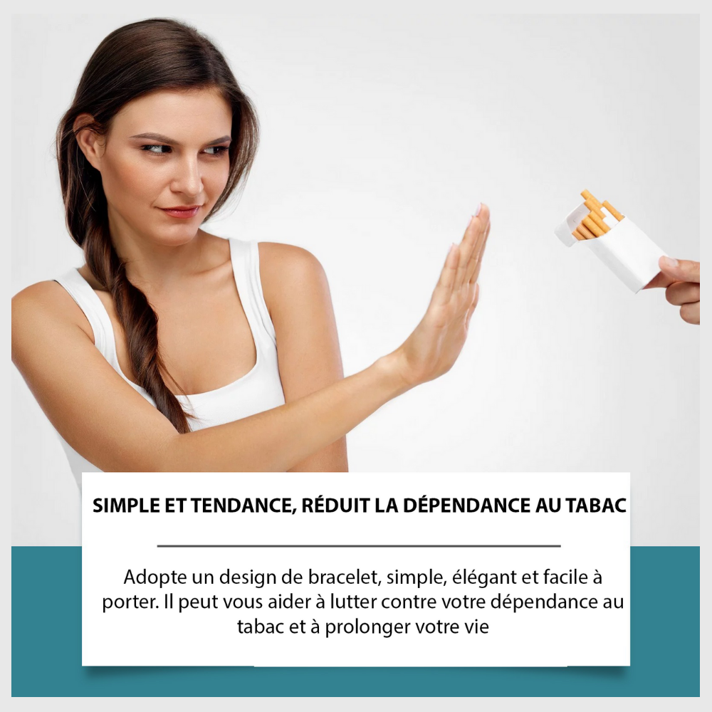 Nicoflex™ - Bracelet Magnétique Anti-Tabac
