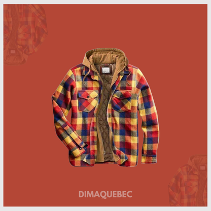 ArctikStyle™ – Chemise-Jacket à Carreaux Doublée