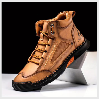 Bottes Homme à Semelle Plate Cousues Main