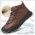 Bottes D'Hiver Homme Doublées Polaire Épaisse - Imperméables Antidérapantes - Chaussures De Neige Légères à Enfiler - Randonnée - 8