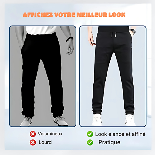 Pantalon cargo durable à poches multiples et très extensible