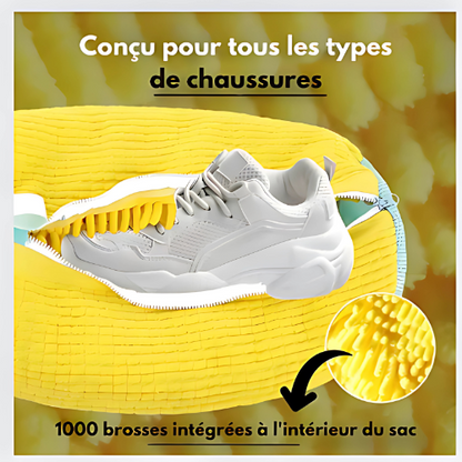 CleanEase™  - Sac de lavage express pour chaussures