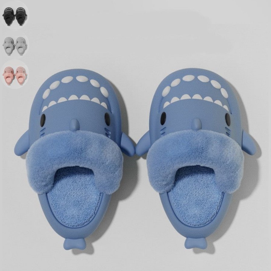 Pantouflons PolarFin™ — Chaussons Requin Hiver