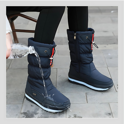 Bottes de Neige Premium FurLux™ – Élégance et Protection Imperméable en Fourrure