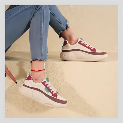 Comfortiva™ - Baskets de Ville à Confort Orthopédique pour Femme