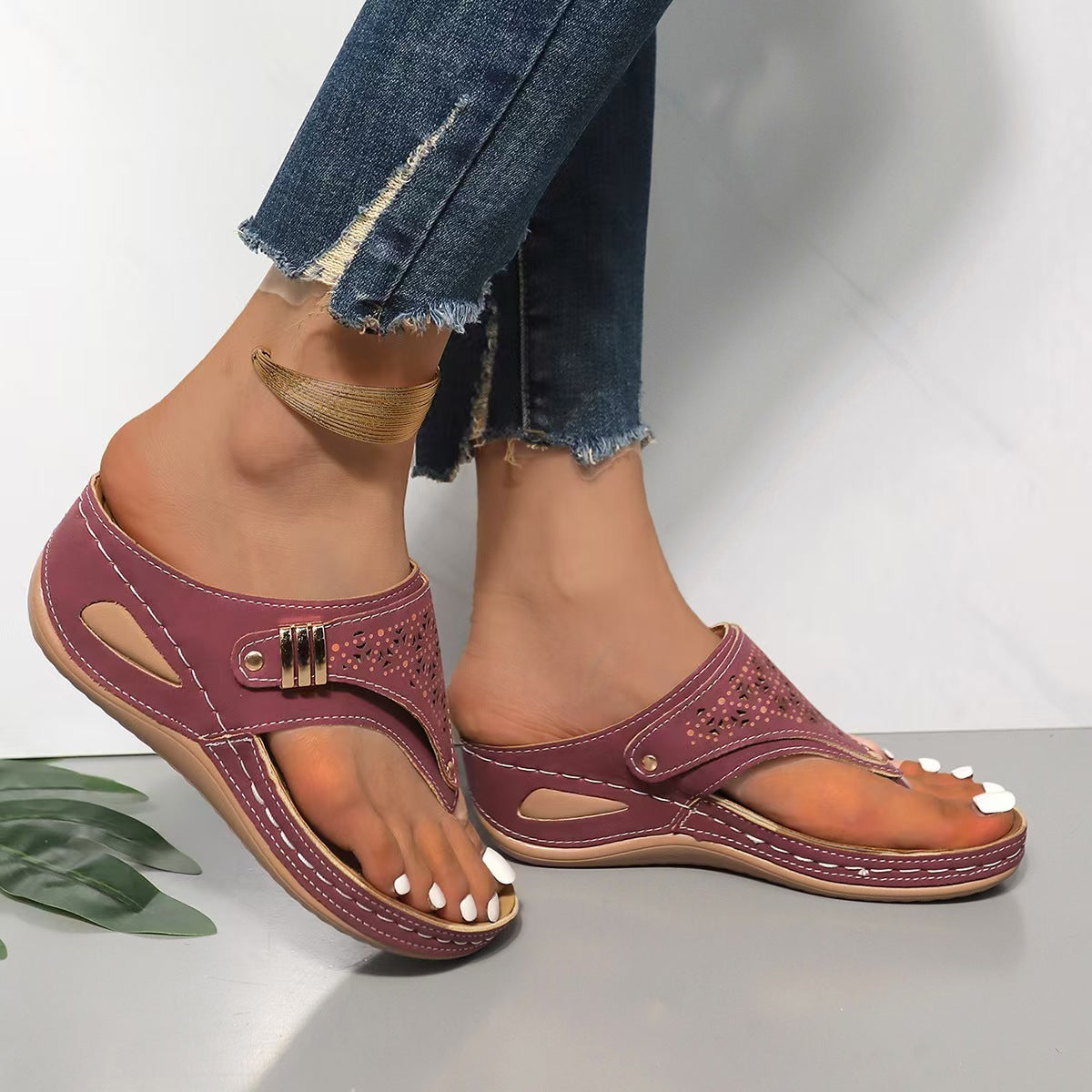 ComfortStep™ – Sandales Orthopédiques Élégantes pour un Confort Inégalé