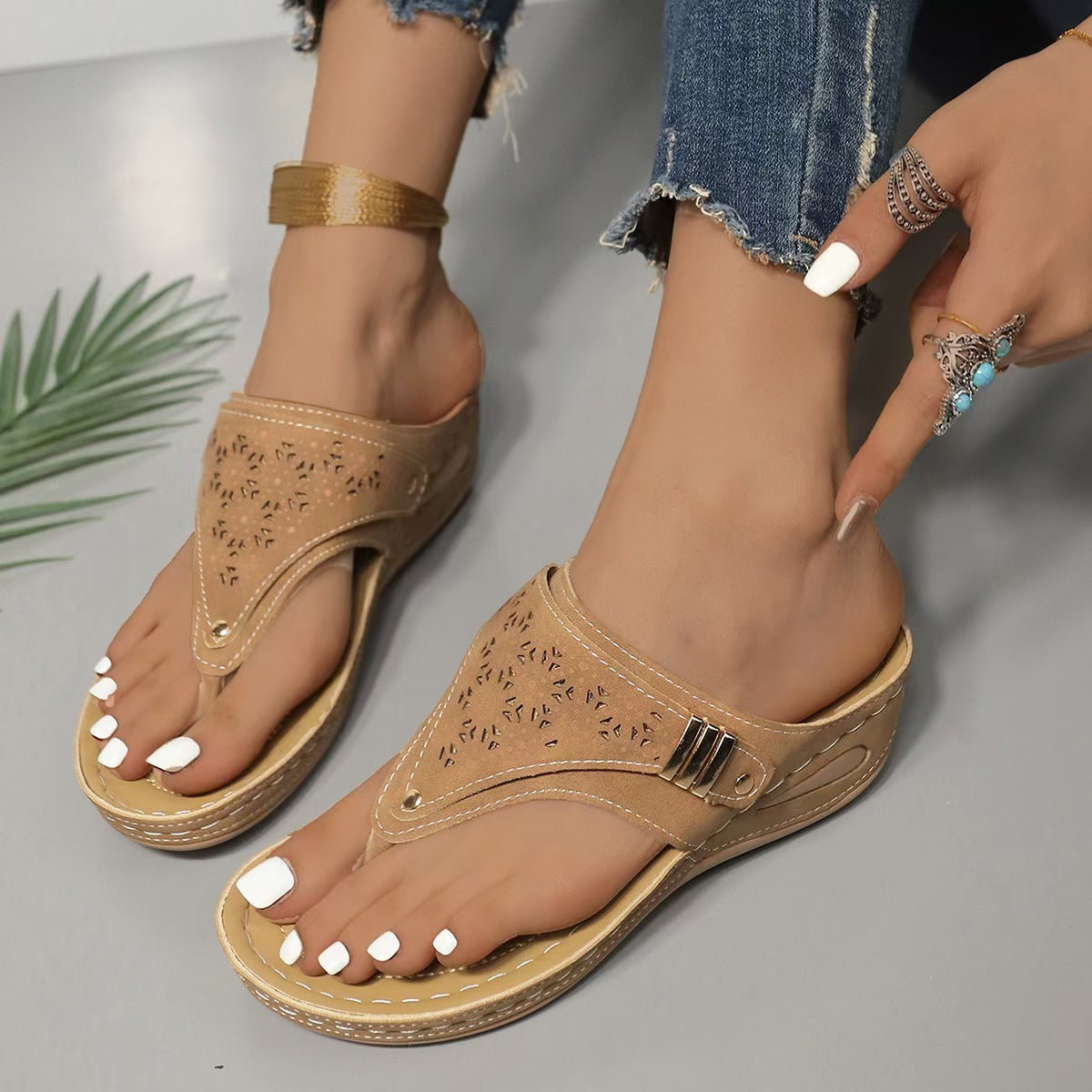 ComfortStep™ – Sandales Orthopédiques Élégantes pour un Confort Inégalé