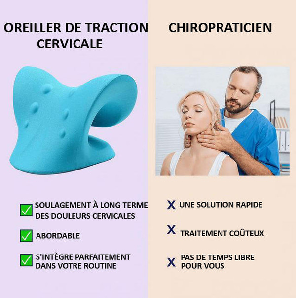 Oreiller de Traction Cervicale