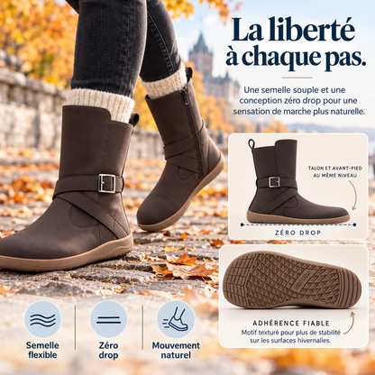 Nordéa™ | Bottes barefoot d'automne et d'hiver