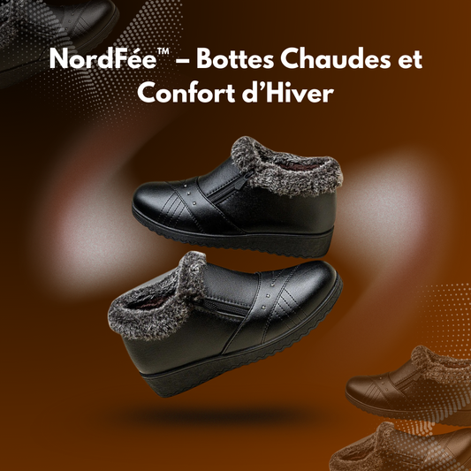 NordFée™ – Bottes Chaudes et Confort d’Hiver