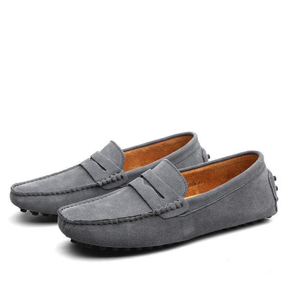 NORWALK™ Montcalm – Mocassins orthopédiques en suède pour homme
