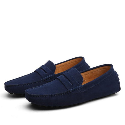 NORWALK™ Montcalm – Mocassins orthopédiques en suède pour homme