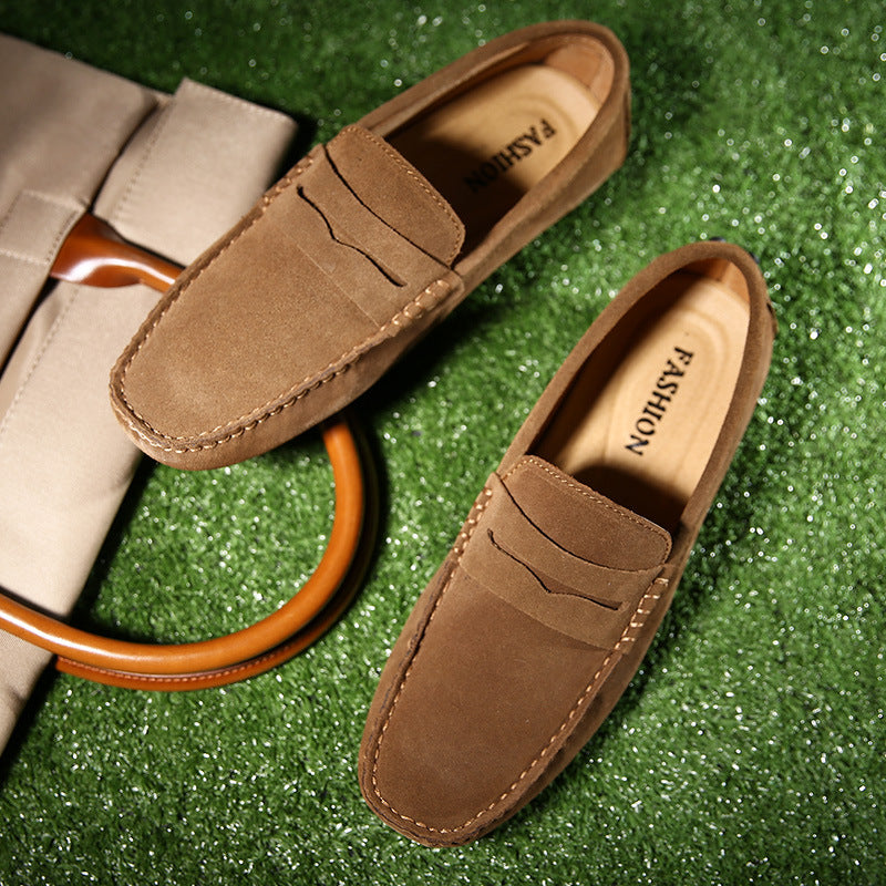 NORWALK™ Montcalm – Mocassins orthopédiques en suède pour homme