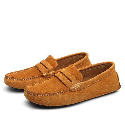 NORWALK™ Montcalm – Mocassins orthopédiques en suède pour homme