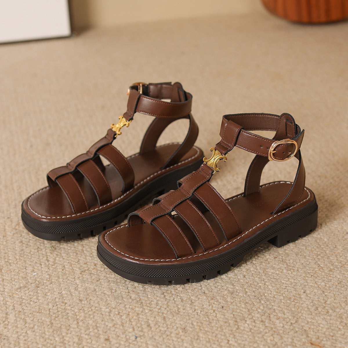 SANDALES GLADIATEUR