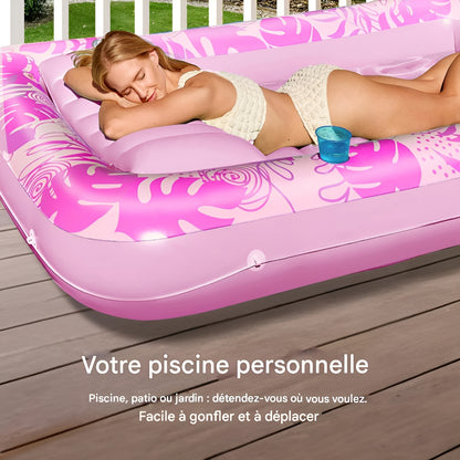 Piscine de Bronzage Gonflable