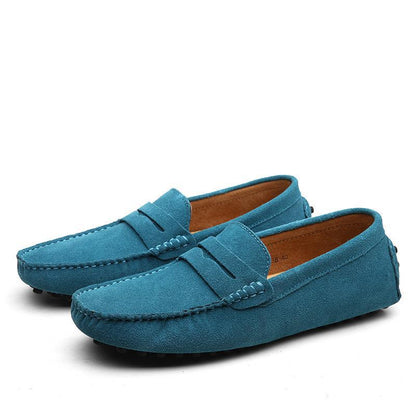 NORWALK™ Montcalm – Mocassins orthopédiques en suède pour homme