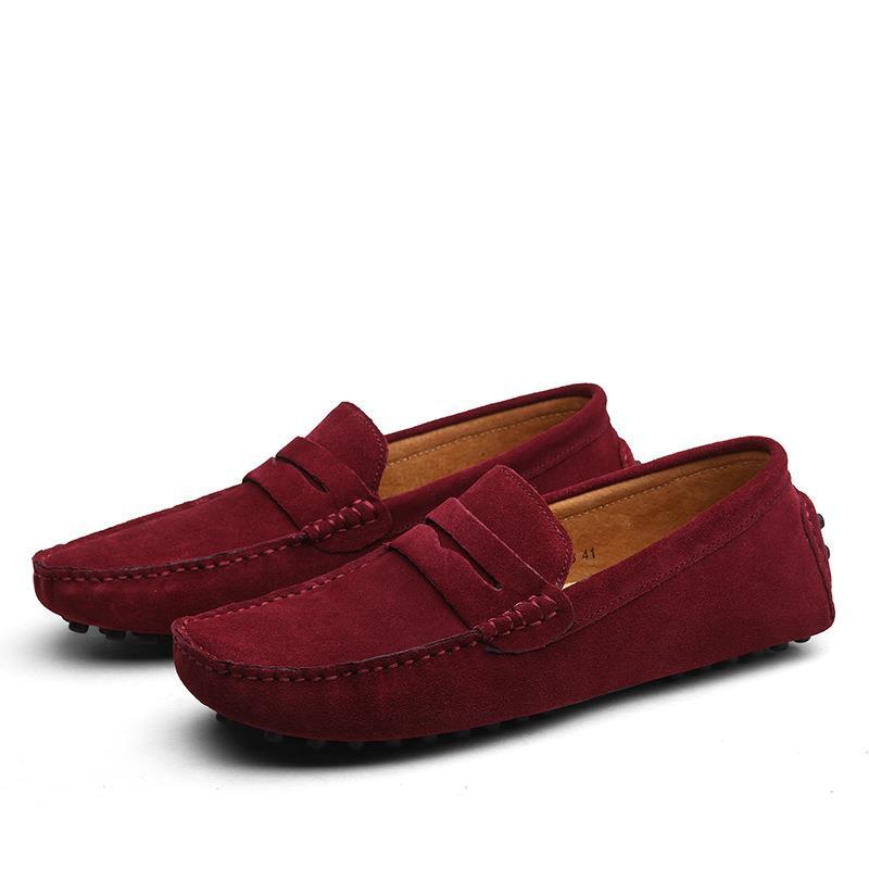 NORWALK™ Montcalm – Mocassins orthopédiques en suède pour homme