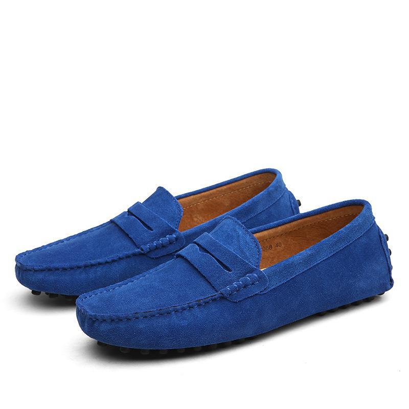 NORWALK™ Montcalm – Mocassins orthopédiques en suède pour homme