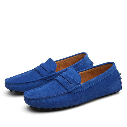 NORWALK™ Montcalm – Mocassins orthopédiques en suède pour homme