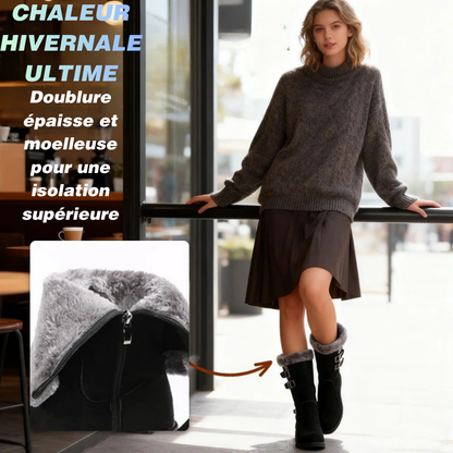 Velmira™ – Bottes d’Hiver Chaudes & Protection Totale