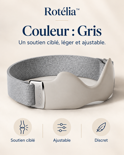 Rotélia™ — Soutien rotulien ajustable pour bouger avec plus de confort