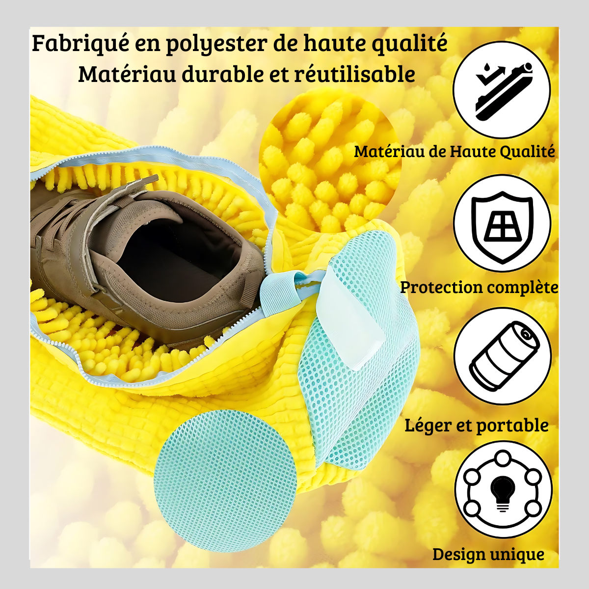 Sac à Linge pour Chaussures Dimaquebec™