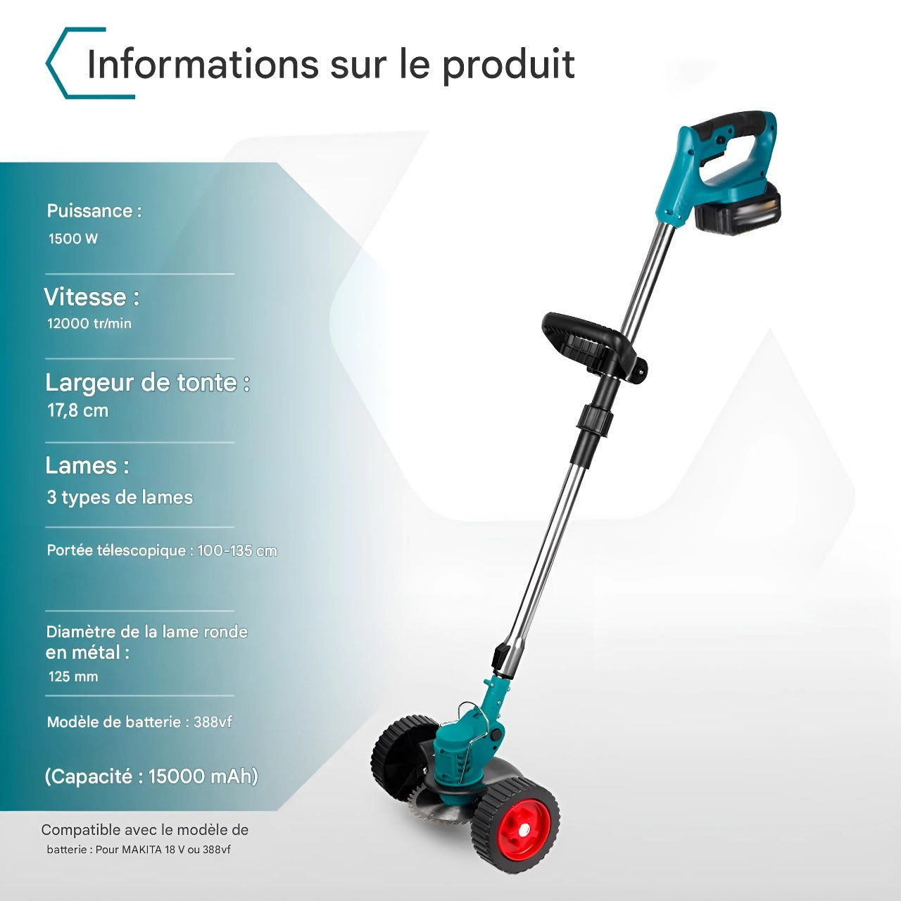 Débroussailleuse - Kit Complet