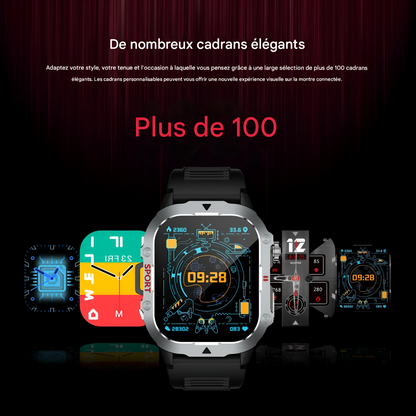 Montre Intelligente Ultime pour Aventure : Votre Compagnon Idéal pour le Sport et l'Extérieur