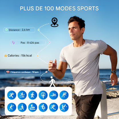 Montre Intelligente Ultime pour Aventure : Votre Compagnon Idéal pour le Sport et l'Extérieur