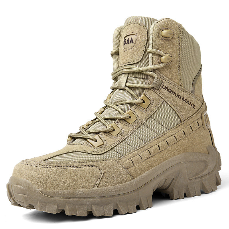 🥾 Bottes tactiques désert pour hommes – Stabilité, confort et style au quotidien