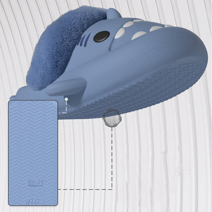 Pantouflons PolarFin™ — Chaussons Requin Hiver