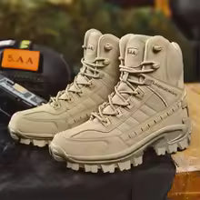 🥾 Bottes tactiques désert pour hommes – Stabilité, confort et style au quotidien