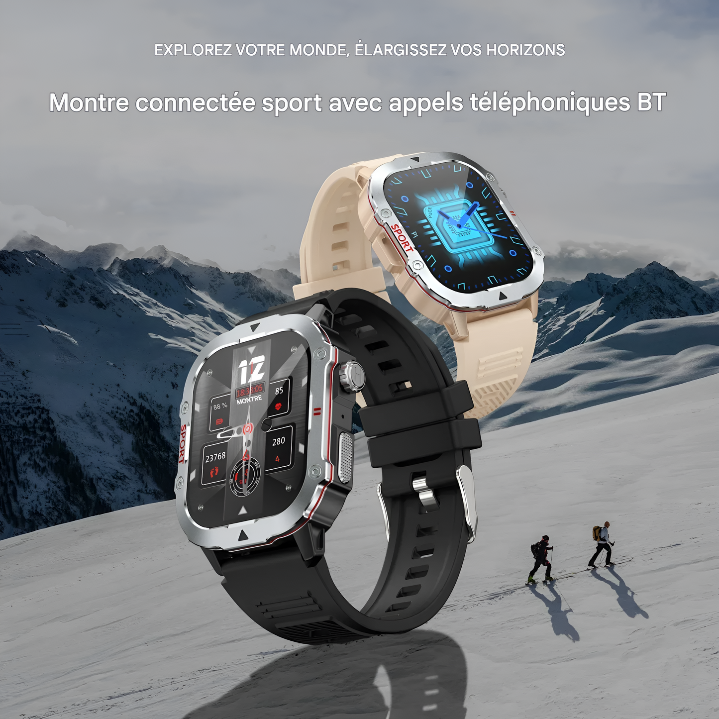 Montre Intelligente Ultime pour Aventure : Votre Compagnon Idéal pour le Sport et l'Extérieur