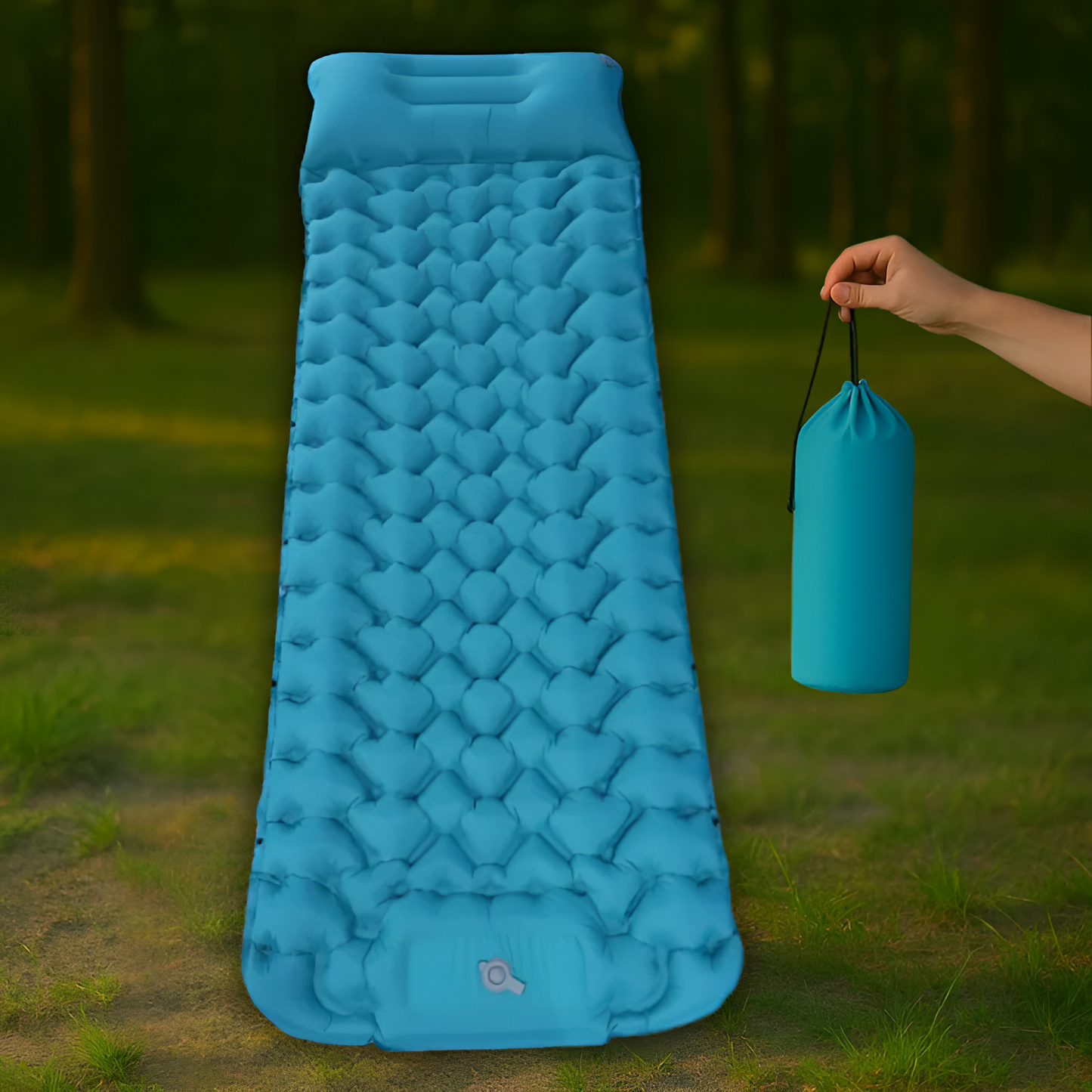 ConfortZen — Matelas gonflable léger, confortable et facile à gonfler