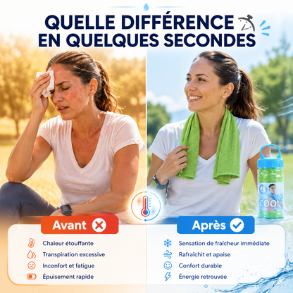 NuitProtect™ — Serviette Rafraîchissante Nomade