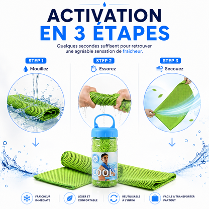 NuitProtect™ — Serviette Rafraîchissante Nomade