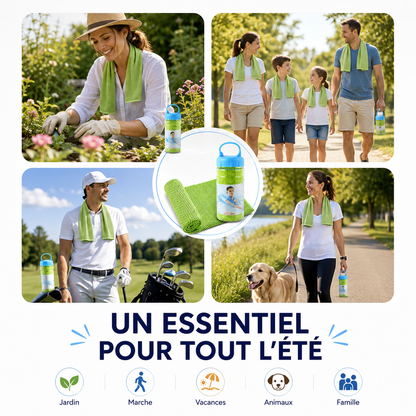 NuitProtect™ — Serviette Rafraîchissante Nomade