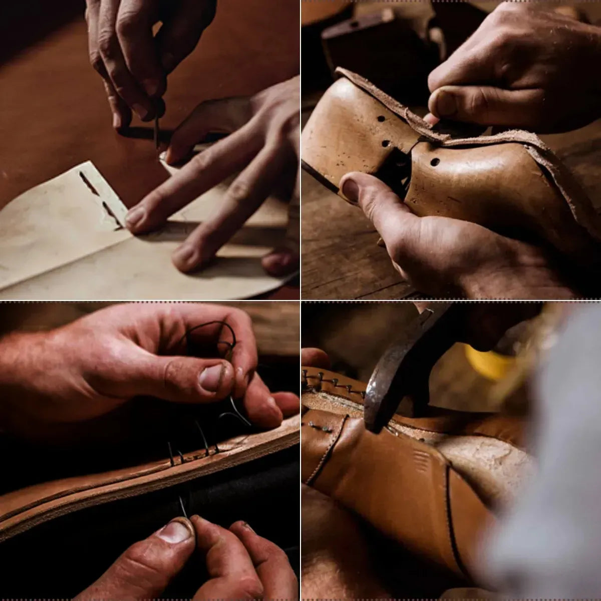 BARTON™ — Souliers en cuir artisanaux, confort premium pour chaque journée